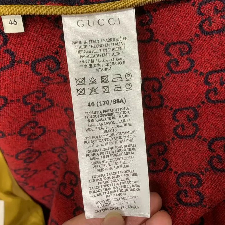 Gucci Gucci Double G Printed Blazer Coat Size US L / EU 52-54 / 3 - 7 Thumbnail