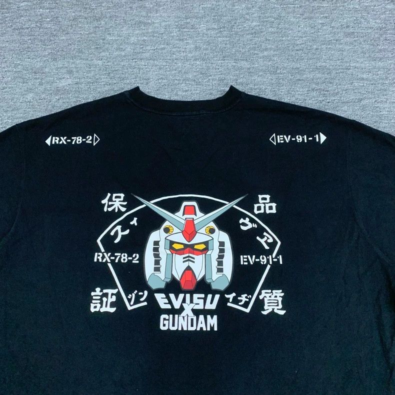 Evisu EVISU Black Short Sleeve Shirt Size XL Size US XL / EU 56 / 4 - 4 Thumbnail