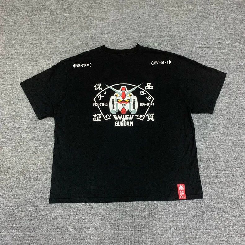 Evisu EVISU Black Short Sleeve Shirt Size XL Size US XL / EU 56 / 4 - 2 Thumbnail