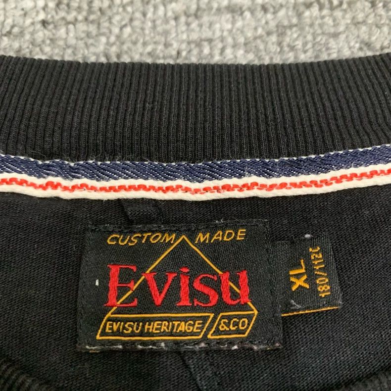Evisu EVISU Black Short Sleeve Shirt Size XL Size US XL / EU 56 / 4 - 5 Thumbnail