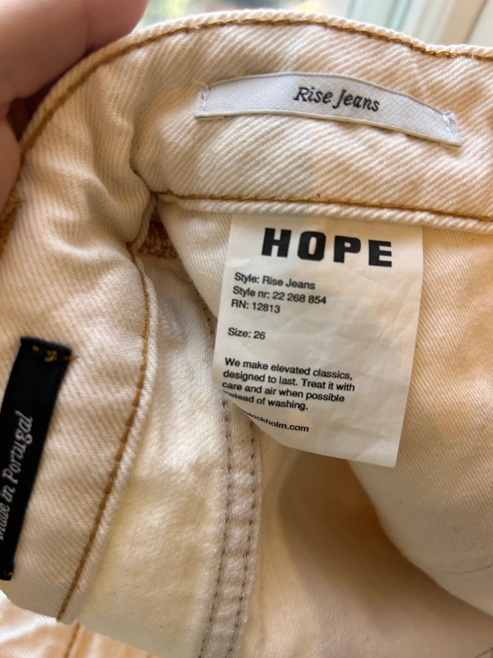 Hope Hope Rise Jeans Size 26" / US 2 / IT 38 - 3 Thumbnail