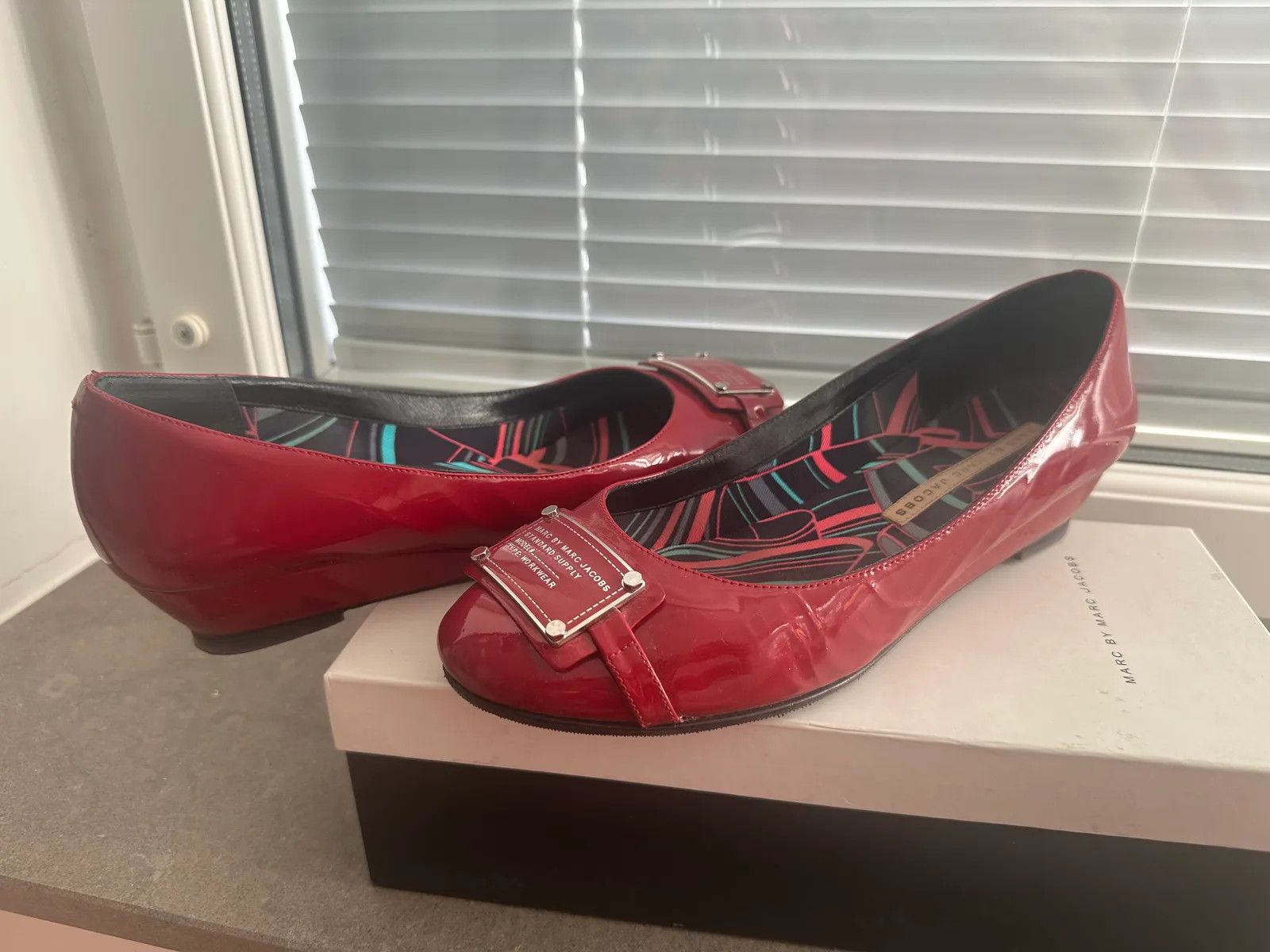 Marc Jacobs Marc by Marc Jacobs Ballet Flats Size US 10 / IT 40 - 2 Thumbnail