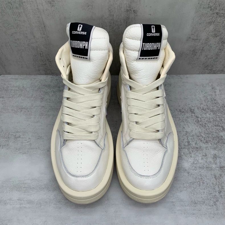 Rick Owens Rick Owens x Converse High Top Sneakers Size US 10 / EU 43 - 4 Thumbnail