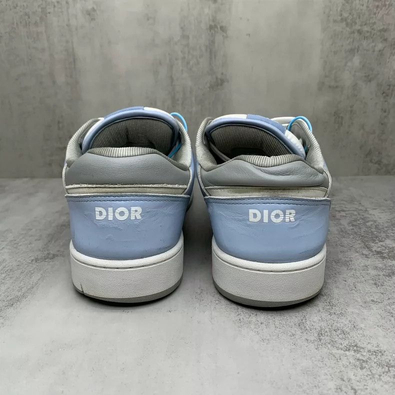 Dior Dior B27 Sneakers Blue and White Size US 10 / EU 43 - 5 Thumbnail