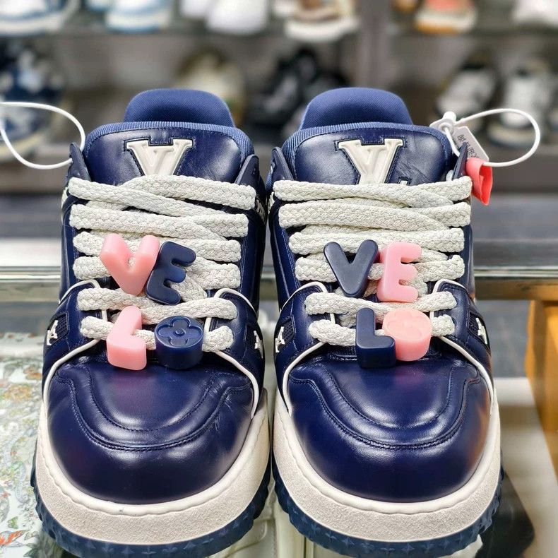 Louis Vuitton LOUIS VUITTON LV TRAINER MAXI Sneakers UK9.5 Size US 10.5 / EU 43-44 - 2 Thumbnail