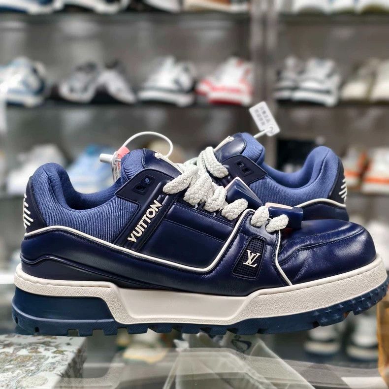 Louis Vuitton LOUIS VUITTON LV TRAINER MAXI Sneakers UK9.5 Size US 10.5 / EU 43-44 - 6 Thumbnail
