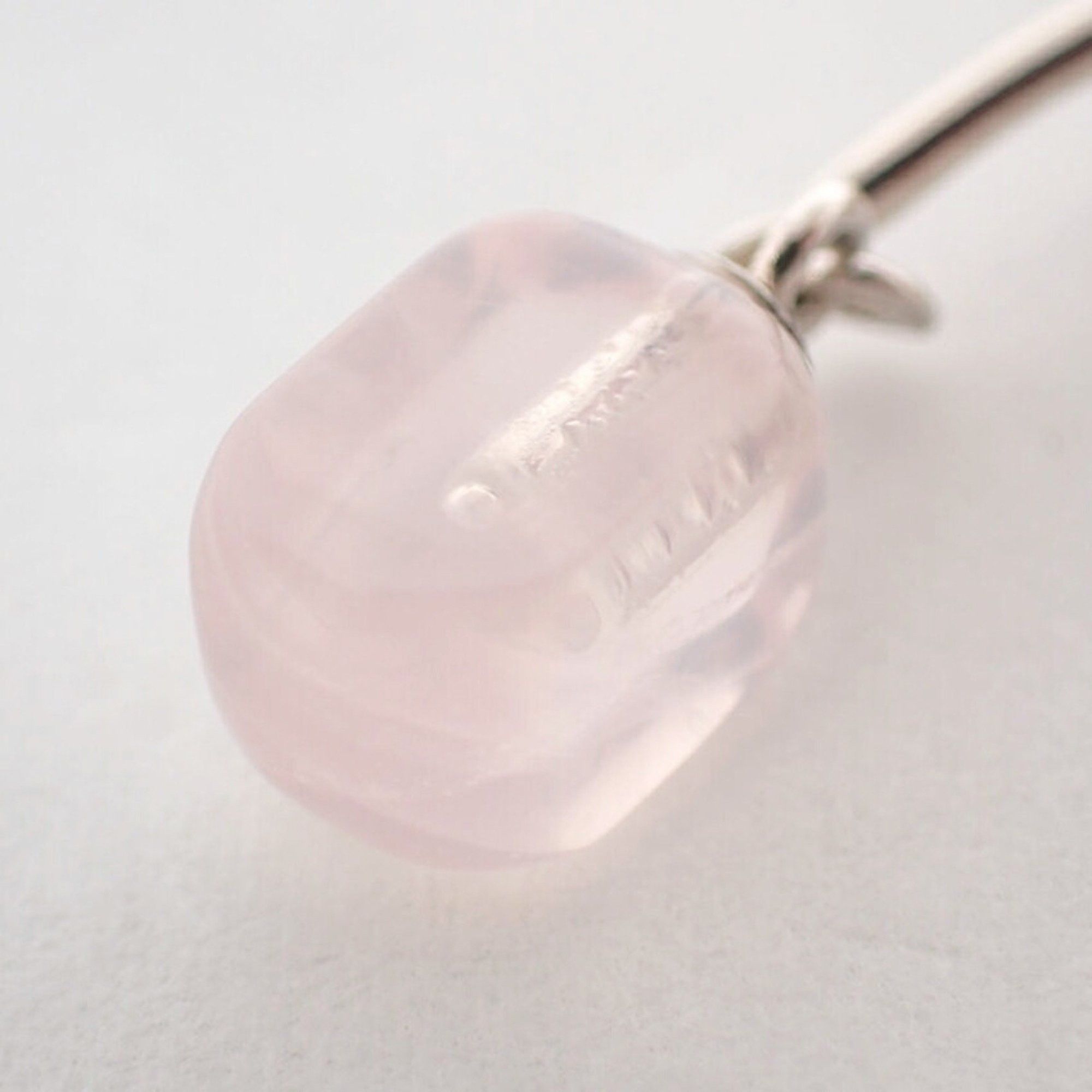 Tiffany & Co. Tiffany SV925 Rose Quartz Earrings Size ONE SIZE - 8 Thumbnail