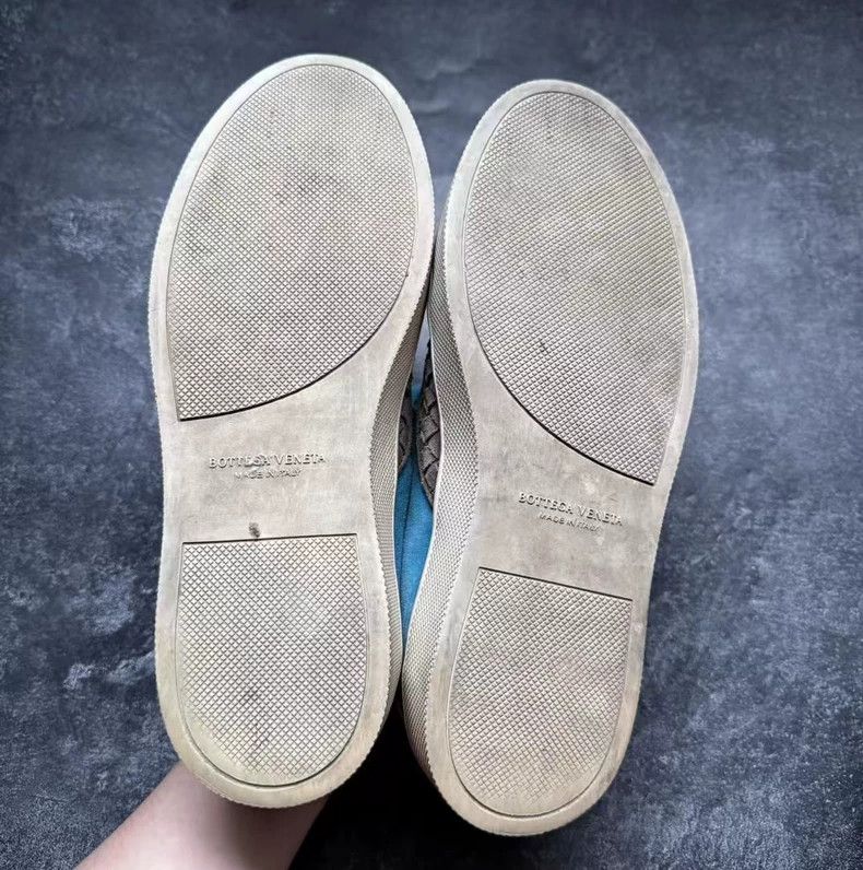 Bottega Veneta Bottega Veneta Woven Suede Sneakers Size 42.5 Size US 9.5 / EU 42-43 - 6 Thumbnail