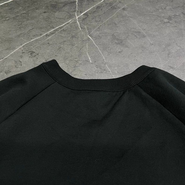 Louis Vuitton Louis Vuitton Black Logo Sweatshirt Size L Size US L / EU 52-54 / 3 - 5 Thumbnail