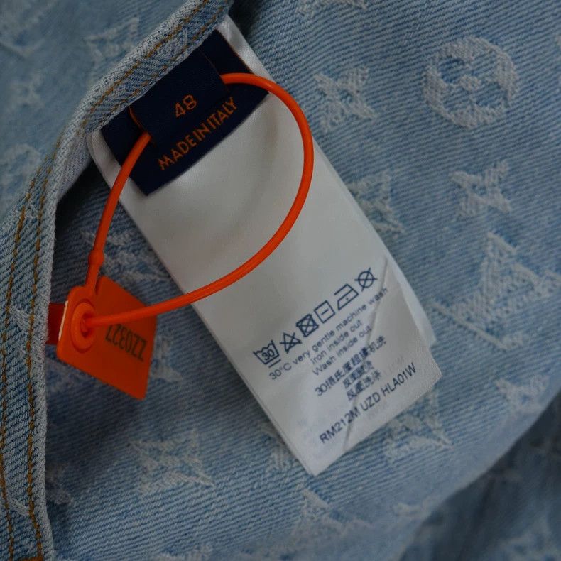 Louis Vuitton LV Louis Vuitton NBA Denim Hooded Jacket Size US L / EU 52-54 / 3 - 4 Thumbnail