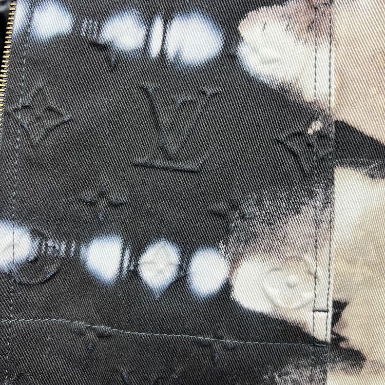 Louis Vuitton Louis Vuitton Tie-Dye Logo Jacket Size US XXL / EU 58 / 5 - 6 Thumbnail