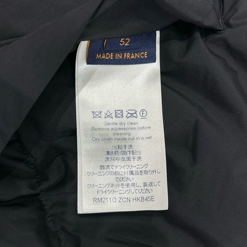 Louis Vuitton Louis Vuitton Black Insulated Jacket Size US L / EU 52-54 / 3 - 7 Thumbnail