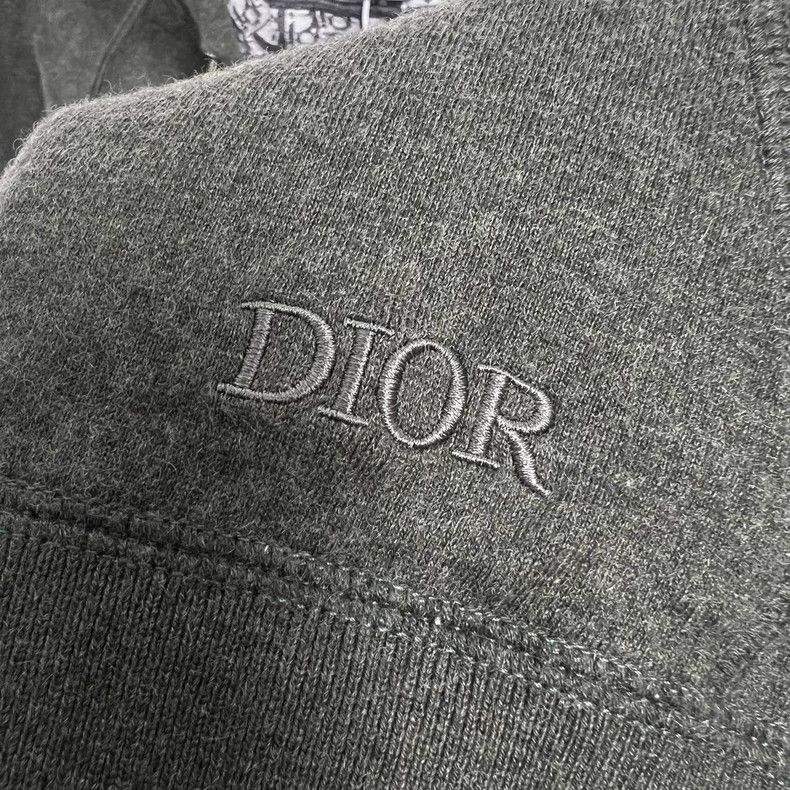 Dior DIOR Wool Blend Zipper Cardigan Jacket Size US XL / EU 56 / 4 - 4 Thumbnail