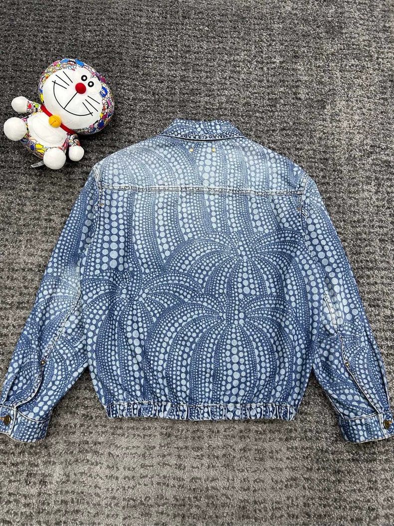 Louis Vuitton Louis Vuitton Yayo Kusama Denim Jacket Size US L / EU 52-54 / 3 - 2 Thumbnail