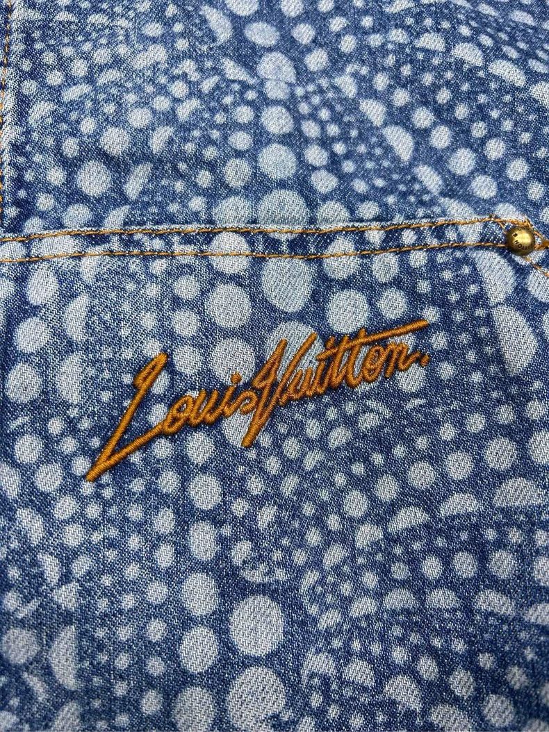 Louis Vuitton Louis Vuitton Yayo Kusama Denim Jacket Size US L / EU 52-54 / 3 - 5 Thumbnail