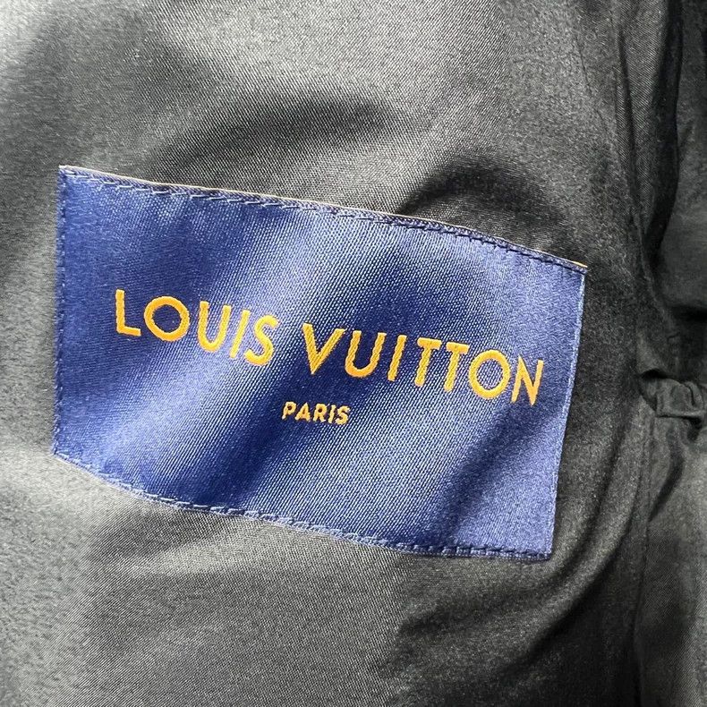 Louis Vuitton Louis Vuitton Black Hooded Down Jacket Size US L / EU 52-54 / 3 - 3 Thumbnail