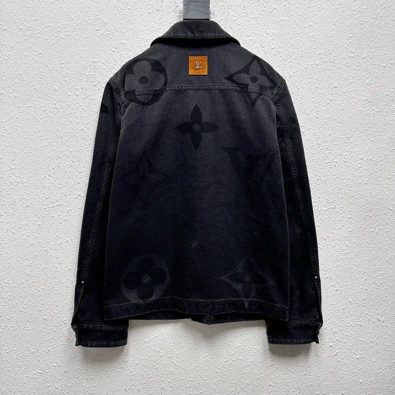 Louis Vuitton LV Louis Vuitton Logo Denim Jacket Size US L / EU 52-54 / 3 - 2 Thumbnail