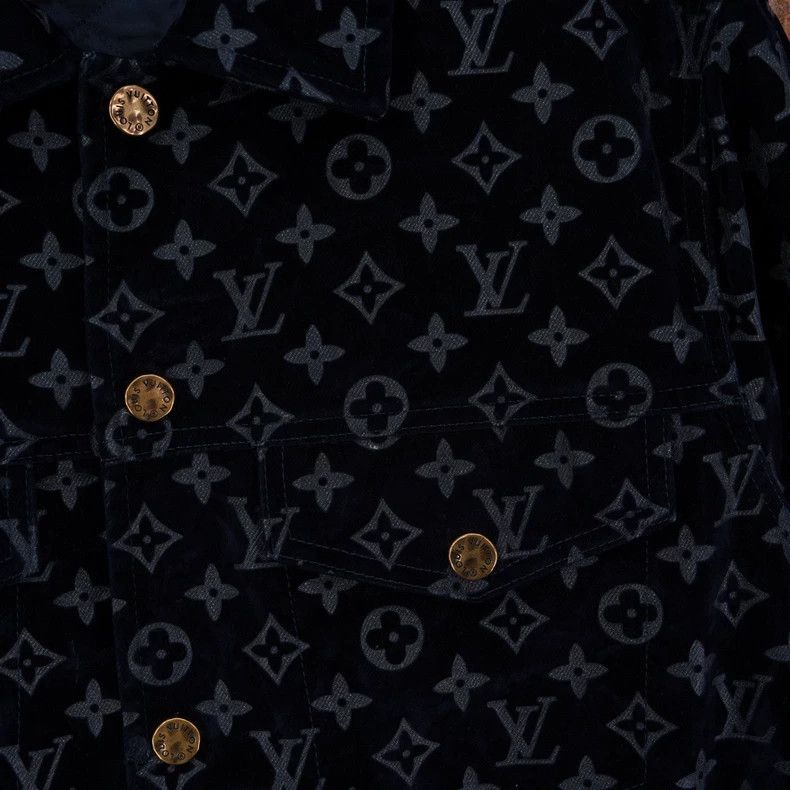 Louis Vuitton Louis Vuitton Patchwork Denim Jacket 24SS Size US L / EU 52-54 / 3 - 3 Thumbnail