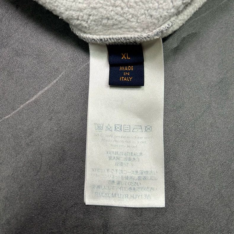 Louis Vuitton Louis Vuitton NIGO Gray Logo Sweatshirt Size US XL / EU 56 / 4 - 6 Thumbnail