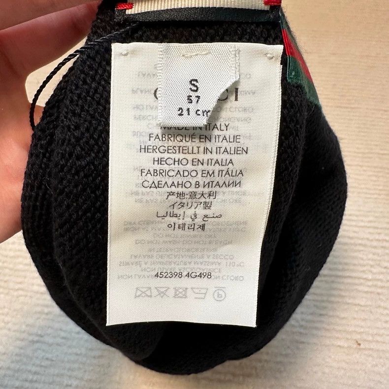 Gucci New Gucci Knitted Beanie Hat for Skiing Size ONE SIZE - 5 Thumbnail