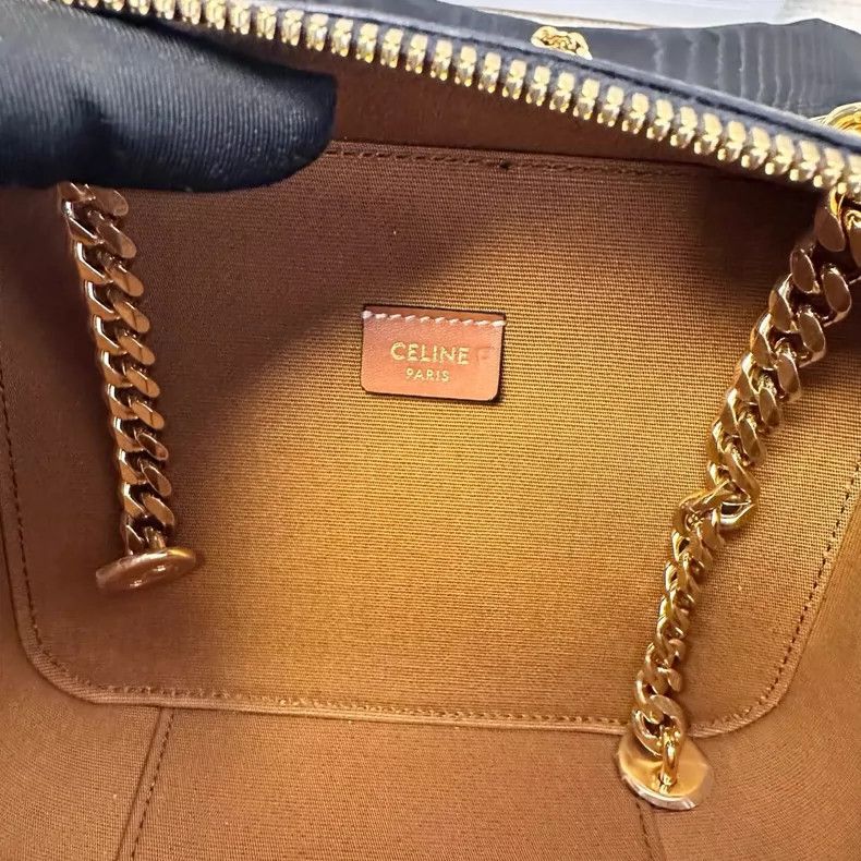 Celine CELINE Vintage Chain Box Crossbody Bag Size ONE SIZE - 6 Thumbnail