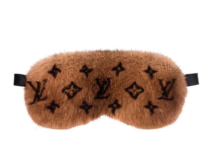Louis Vuitton LV Fur Eye Mask Gift Item Size ONE SIZE - 4 Thumbnail