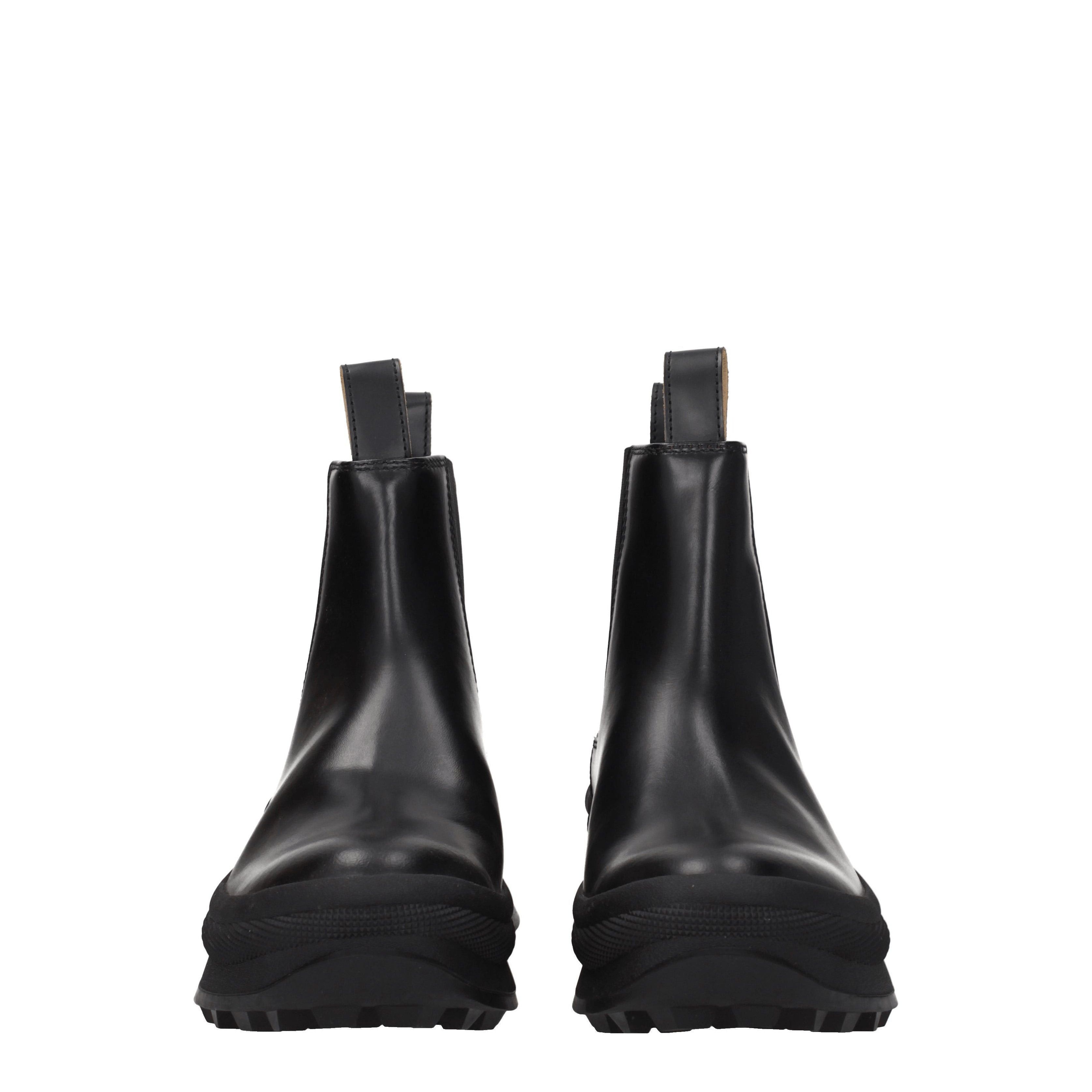 Jil Sander Ankle Boots in Leather Size US 11 / EU 44 - 3 Thumbnail