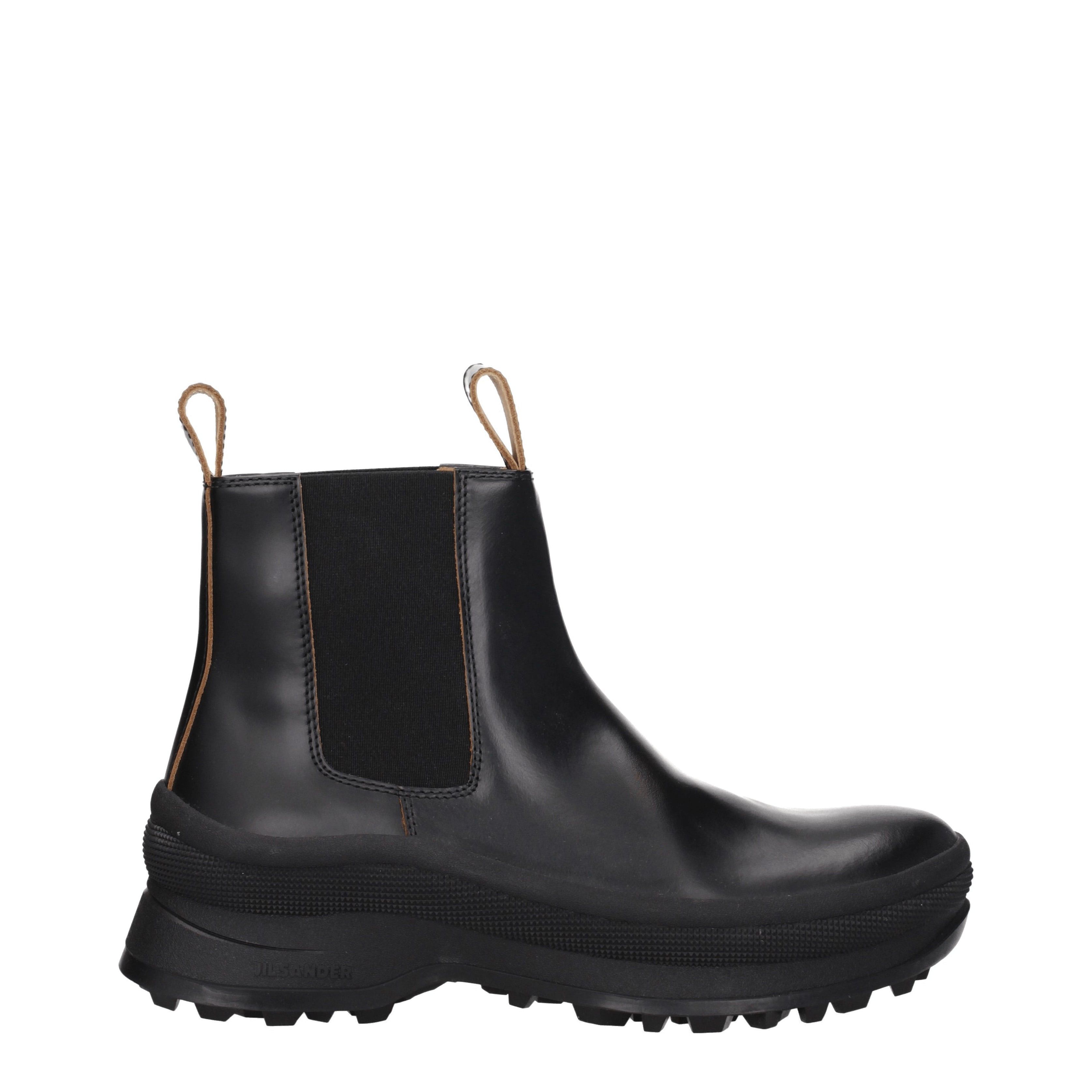 Jil Sander Ankle Boots in Leather Size US 11 / EU 44 - 2 Thumbnail