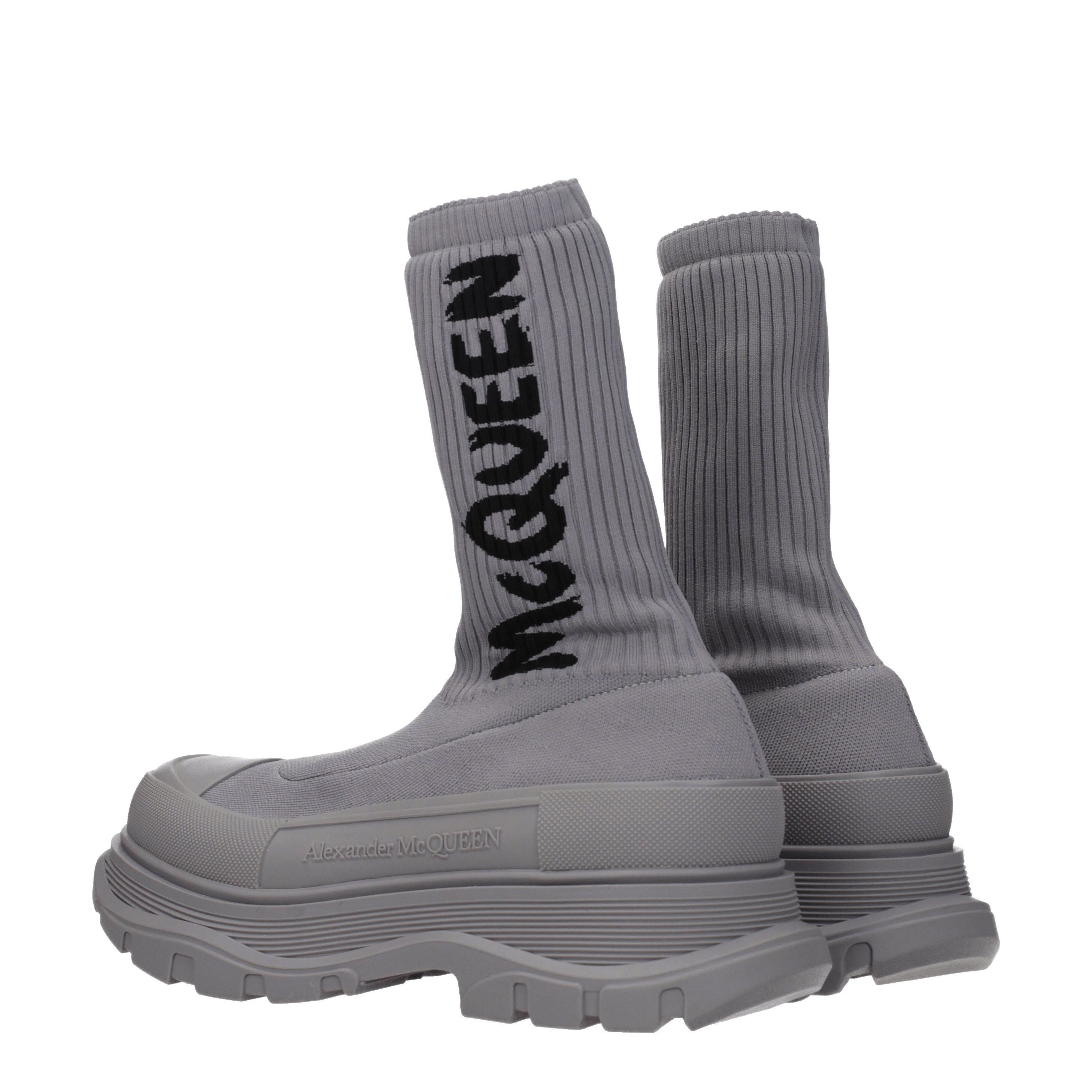 Alexander McQueen Ankle Boots in Textile Size US 6 / EU 39 - 4 Thumbnail