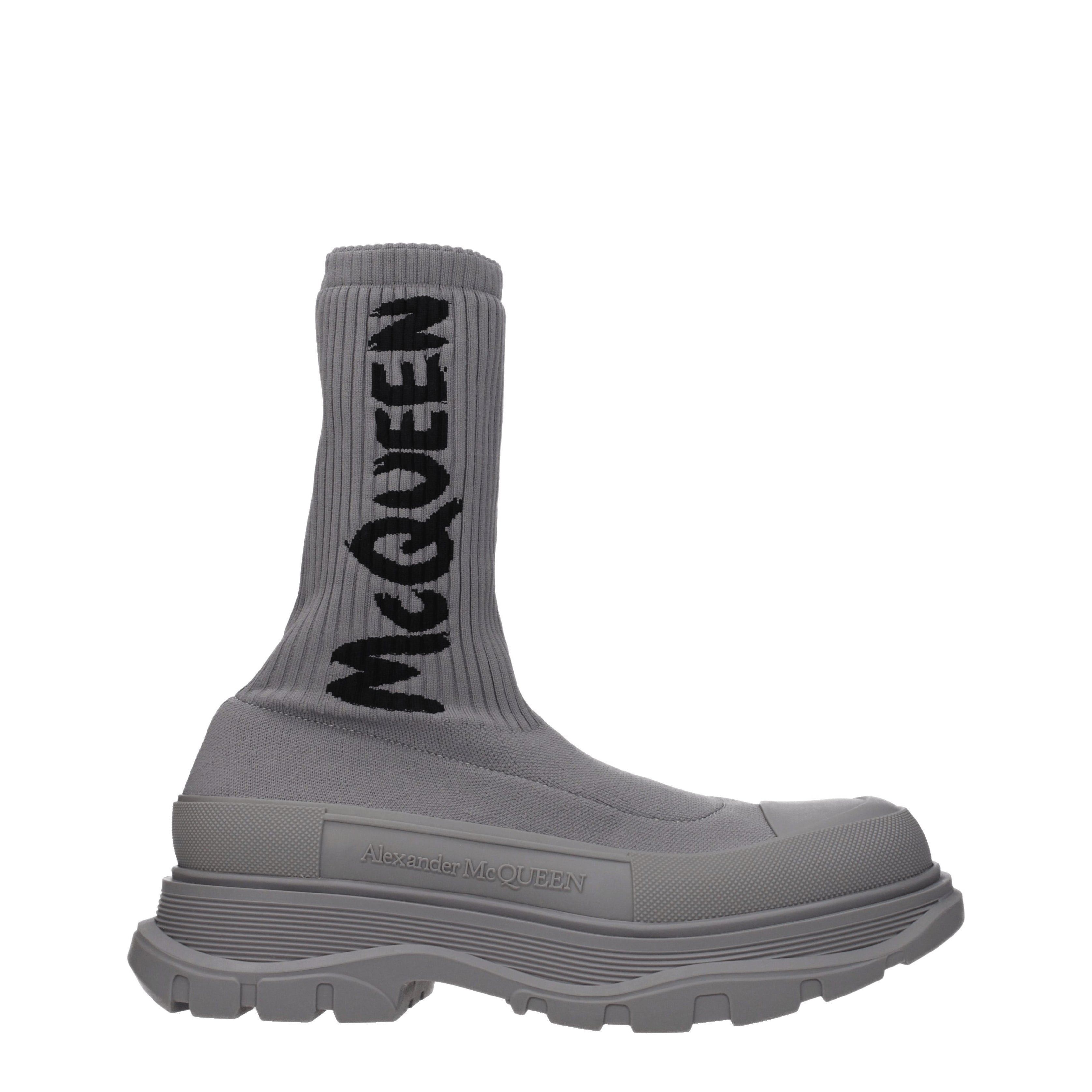 Alexander McQueen Ankle Boots in Textile Size US 6 / EU 39 - 2 Thumbnail
