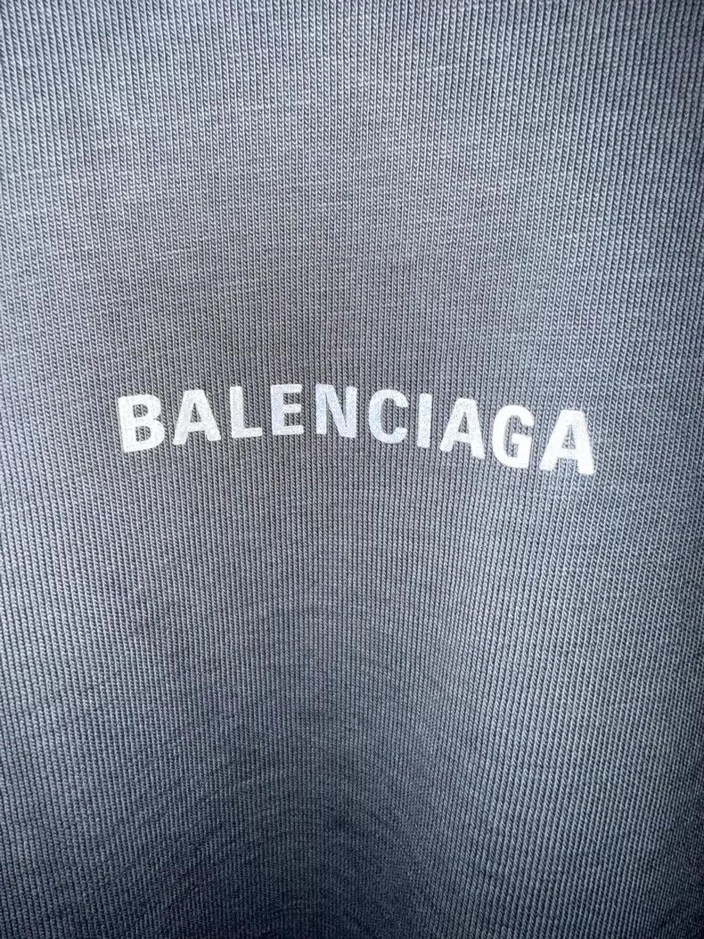 Balenciaga Balenciaga Fog Blue Short Sleeve T-shirt Size US XS / EU 42 / 0 - 3 Thumbnail