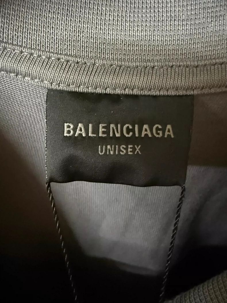 Balenciaga Balenciaga Fog Blue Short Sleeve T-shirt Size US XS / EU 42 / 0 - 4 Thumbnail