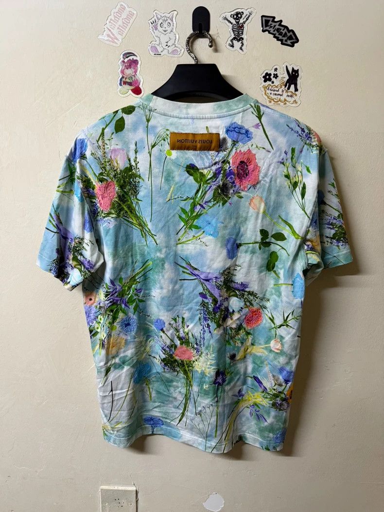 Louis Vuitton Louis Vuitton Floral Short Sleeve Shirt Size US M / EU 48-50 / 2 - 2 Thumbnail