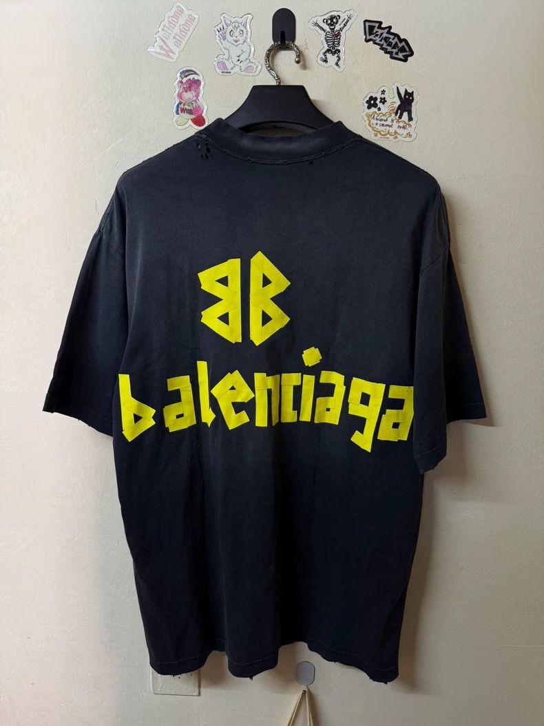 Balenciaga Balenciaga Logo Short Sleeve T-Shirt Size US S / EU 44-46 / 1 - 2 Thumbnail