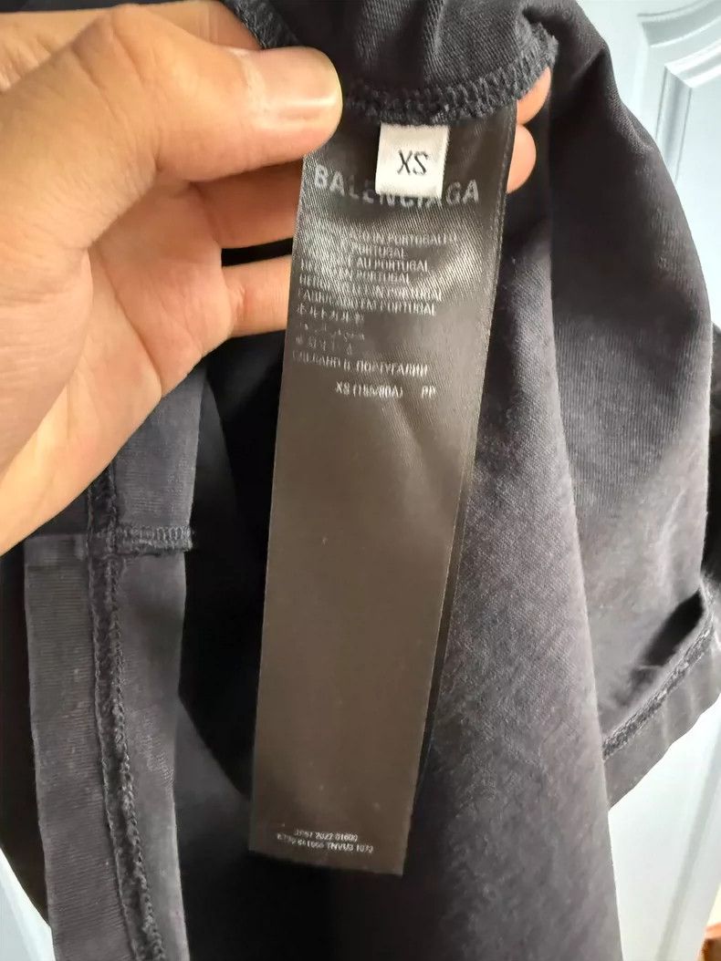 Balenciaga Balenciaga Short Sleeve Shirt with Rhinestones Size US XS / EU 42 / 0 - 4 Thumbnail