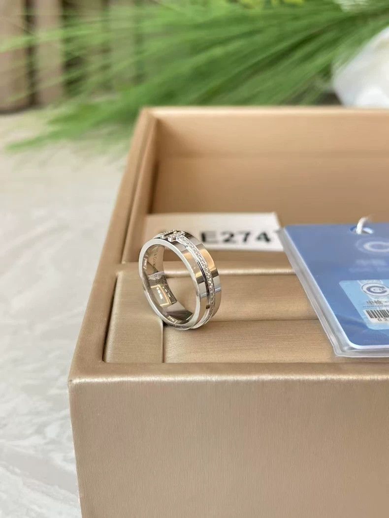 Tiffany & Co. Tiffany&Co 18K White Gold Diamond Ring Size ONE SIZE - 8 Thumbnail