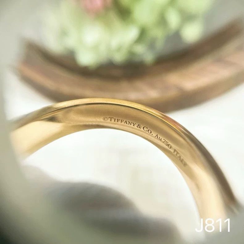 Tiffany & Co. Tiffany Rose Gold Diamond Ring Size ONE SIZE - 7 Thumbnail