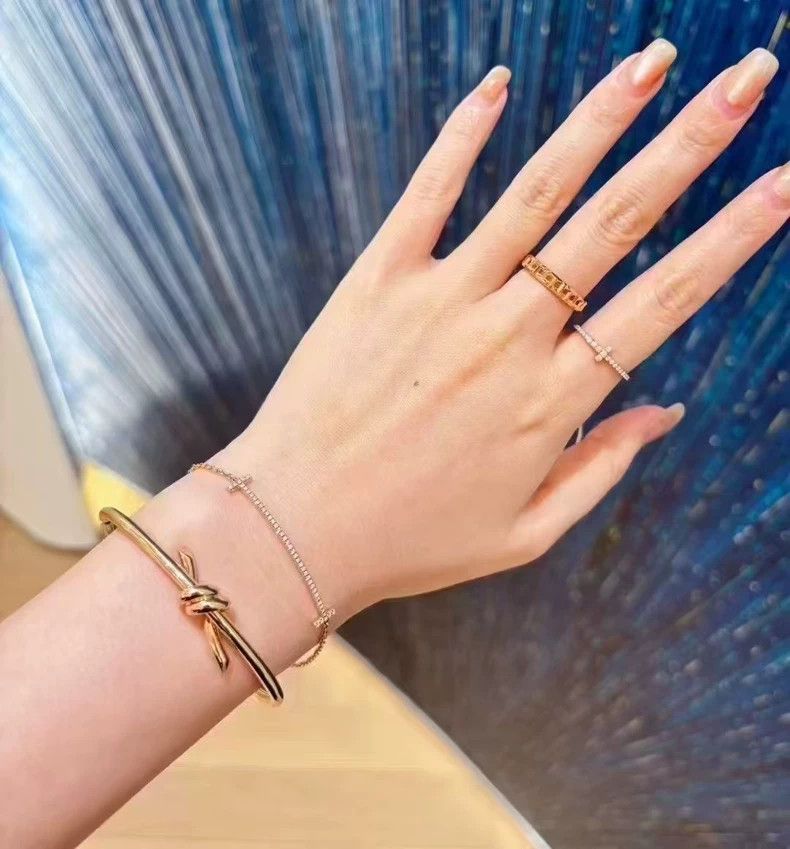 Tiffany & Co. Tiffany & Co. Rose Gold Smile Bracelet Size ONE SIZE - 6 Thumbnail
