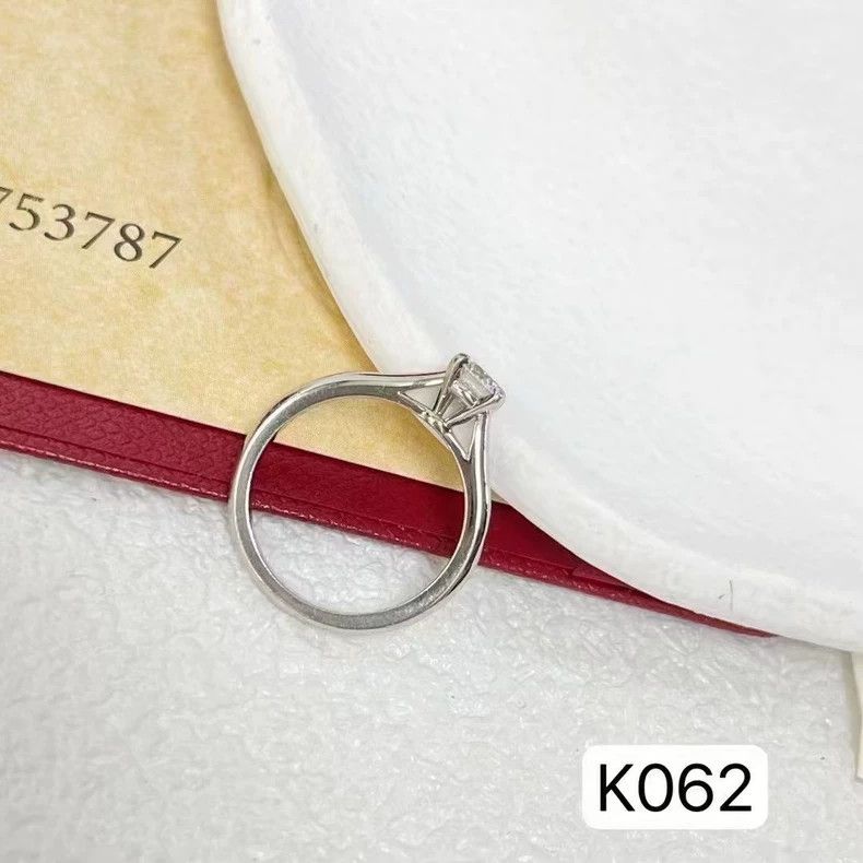Cartier Cartier Platinum Diamond Ring Set Size ONE SIZE - 6 Thumbnail