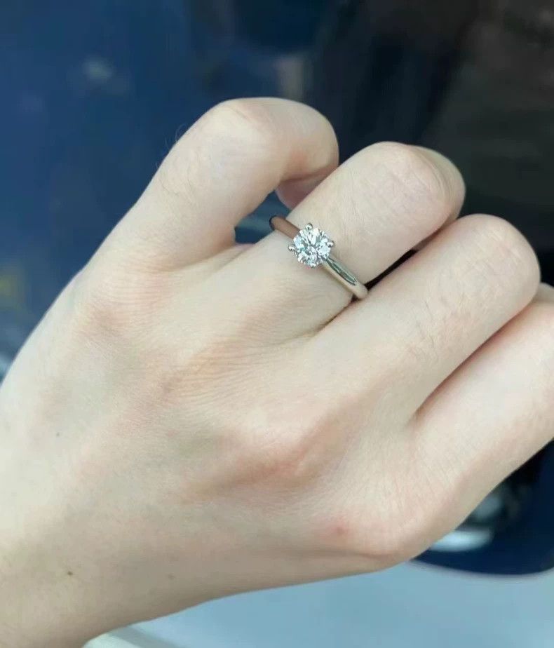 Cartier Cartier Platinum Diamond Ring Set Size ONE SIZE - 3 Thumbnail