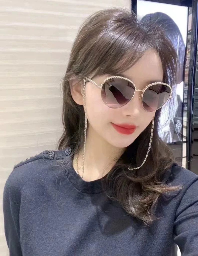 Chanel Chanel Chain Sunglasses with Box Size ONE SIZE - 6 Thumbnail
