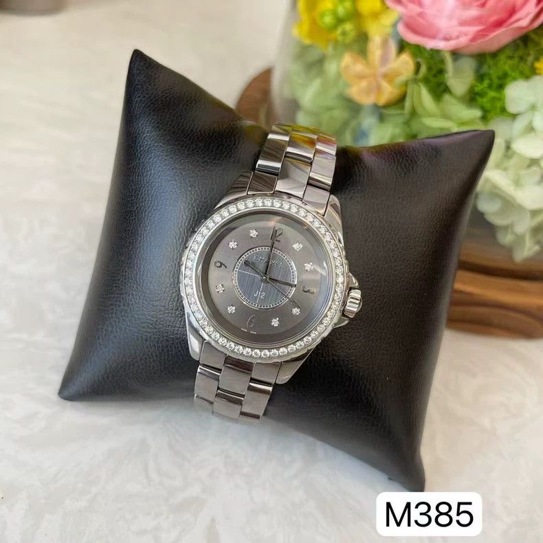 Chanel CHANEL J12 Titanium Diamond Quartz Watch Size ONE SIZE - 3 Thumbnail