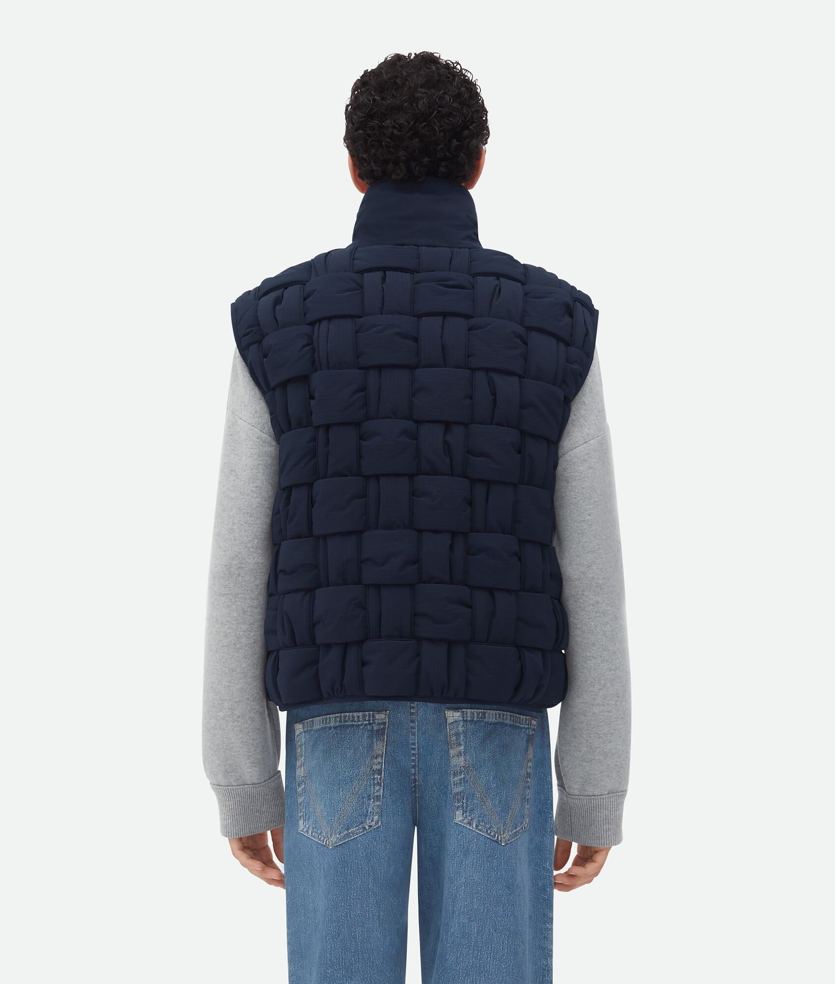 Bottega Veneta tech nylon intrecciato gilet Size US L / EU 52-54 / 3 - 3 Thumbnail