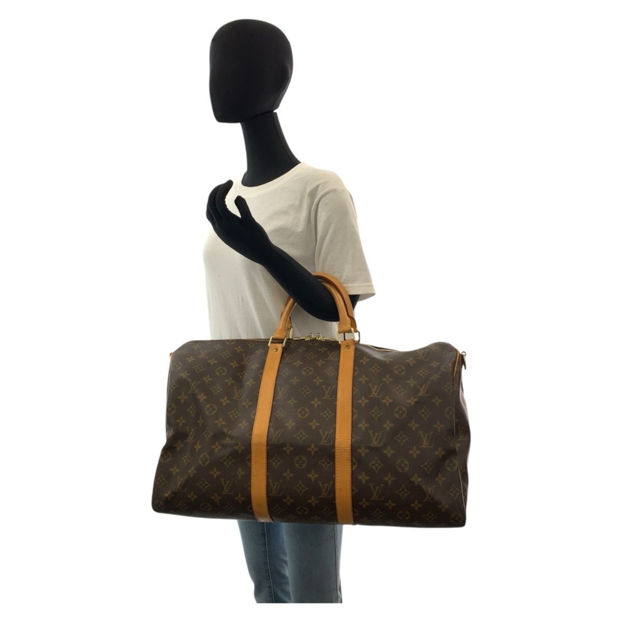 Louis Vuitton Louis Vuitton Keepall 50 travel Size ONE SIZE - 9 Thumbnail