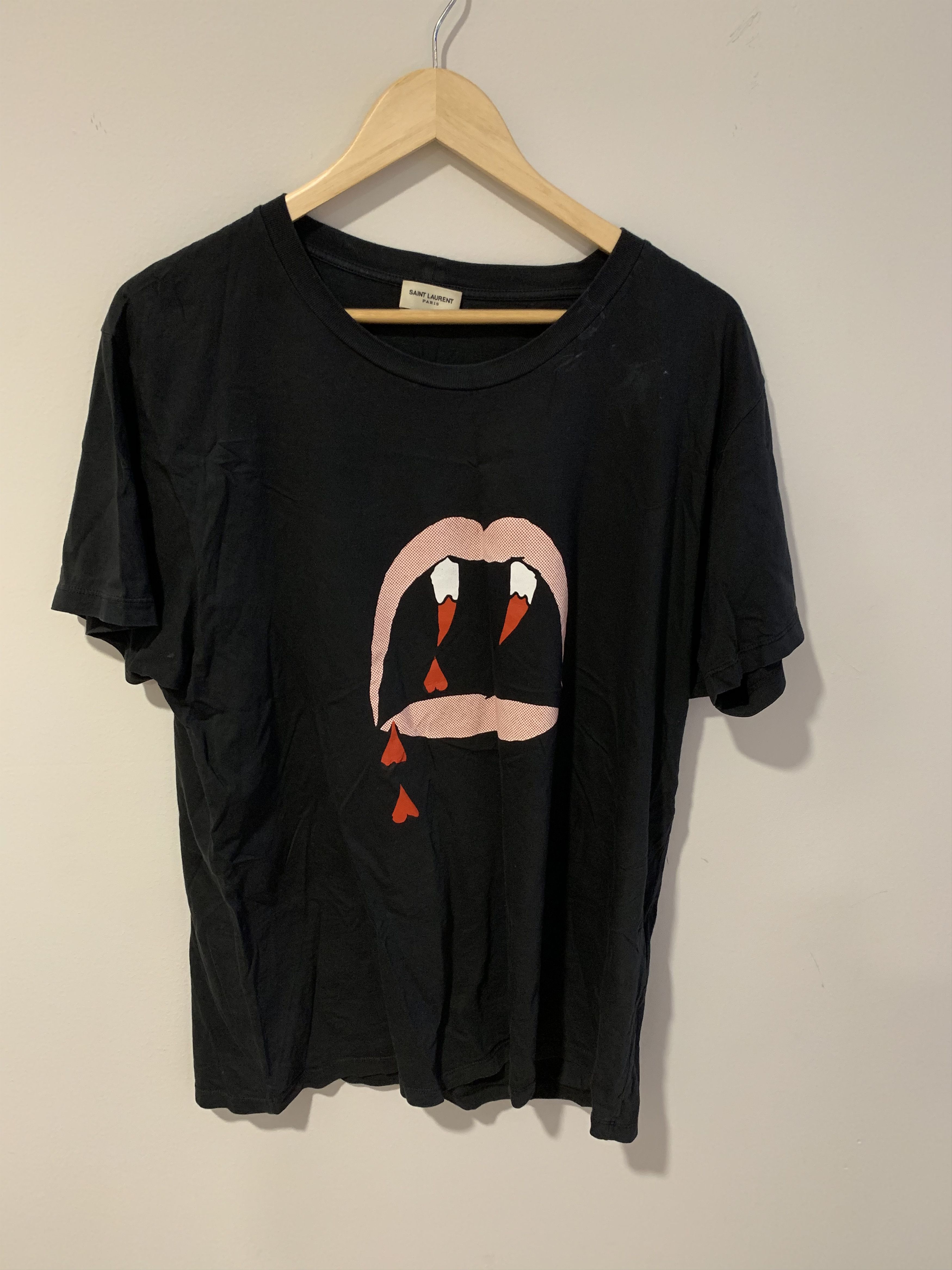 Saint Laurent Paris Bloodluster Tee | Grailed