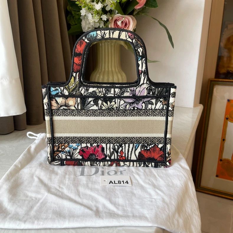 Dior Mini Floral Tote Bag