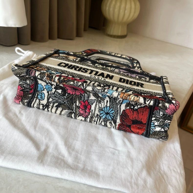 Dior Mini Floral Tote Bag