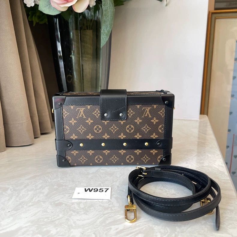 Louis Vuitton Louis Vuitton Petit Malle Hard Case Bag Size ONE SIZE - 8 Thumbnail