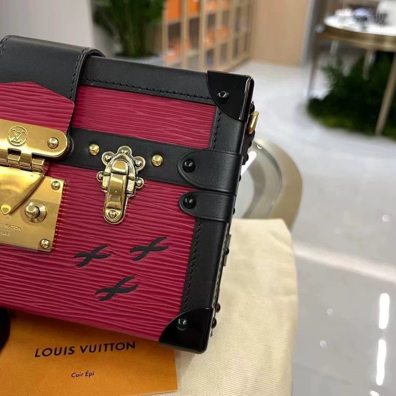 Louis Vuitton Louis Vuitton Petite Malle Box Bag Size ONE SIZE - 5 Thumbnail