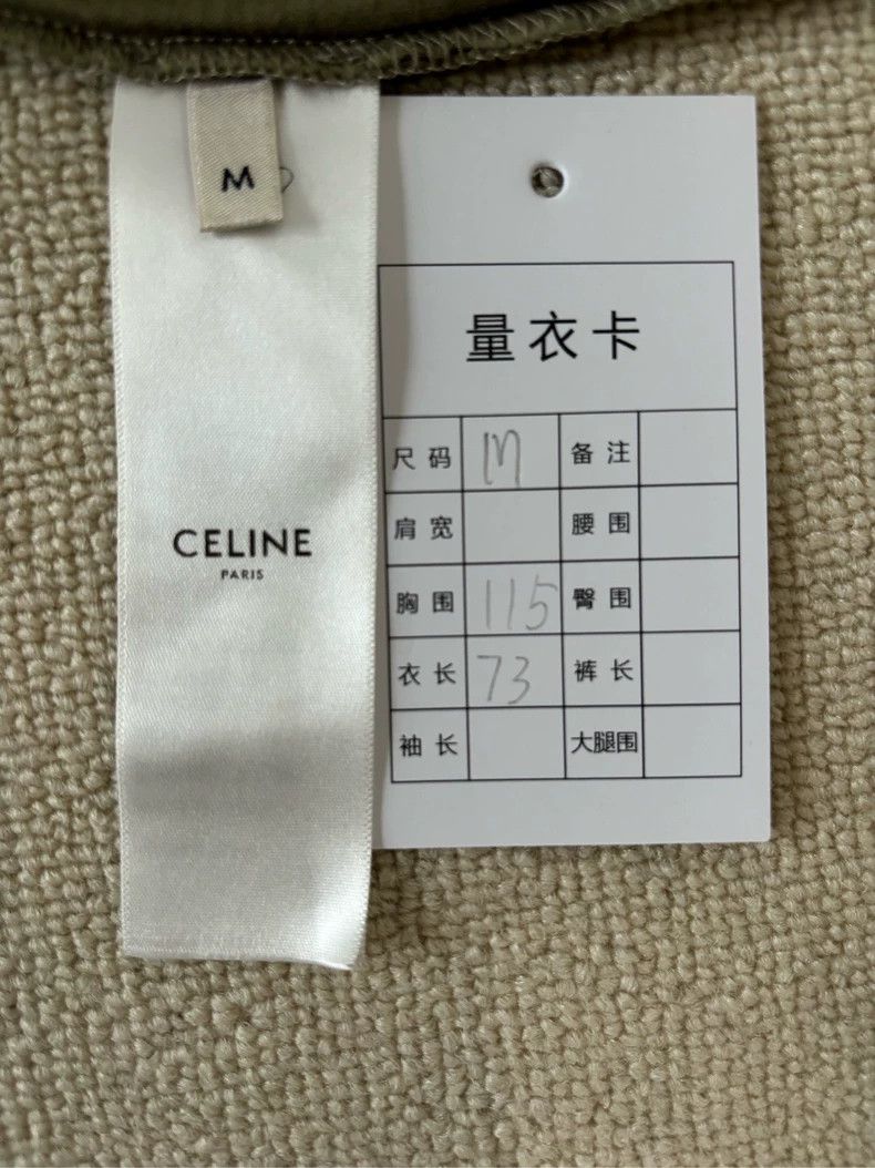 Celine CELINE Logo Print Short Sleeve T-Shirt Size US M / EU 48-50 / 2 - 4 Thumbnail